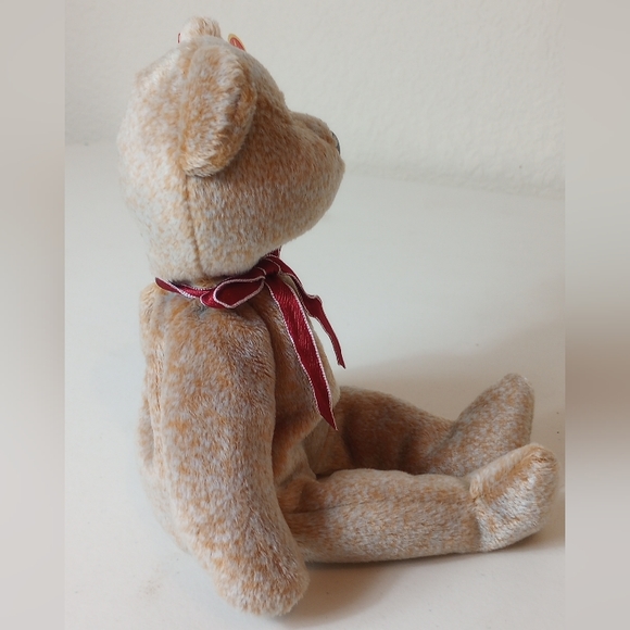 VINTAGE 1999 SIGNATURE BEAR, BEANIE BABY, WITH ERRORS RETIRED 8th Generation Tag - Picture 3 of 4